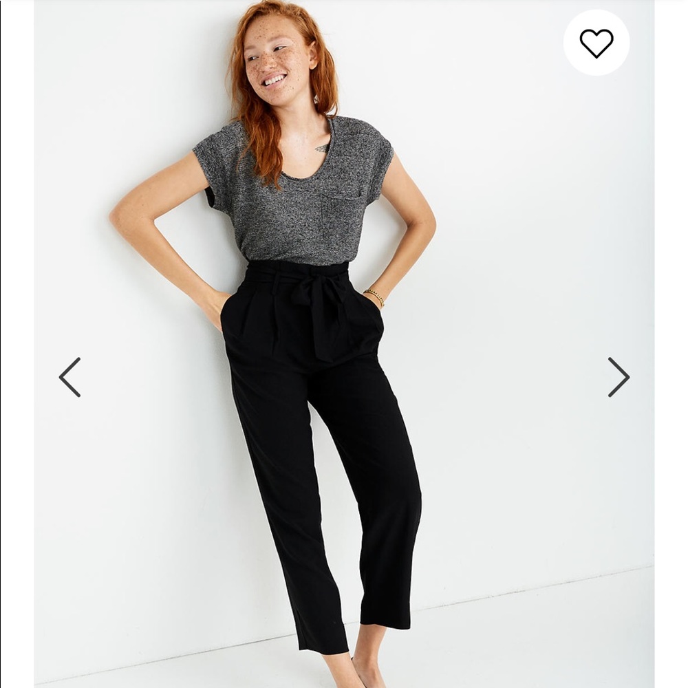 Price Drop ⬇️Madewell Petite Paperbag Pants 6p